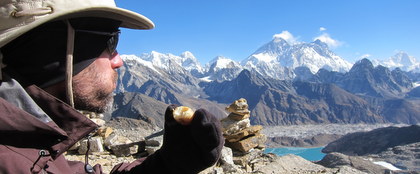 Alex Hutchinson in the Everest region.